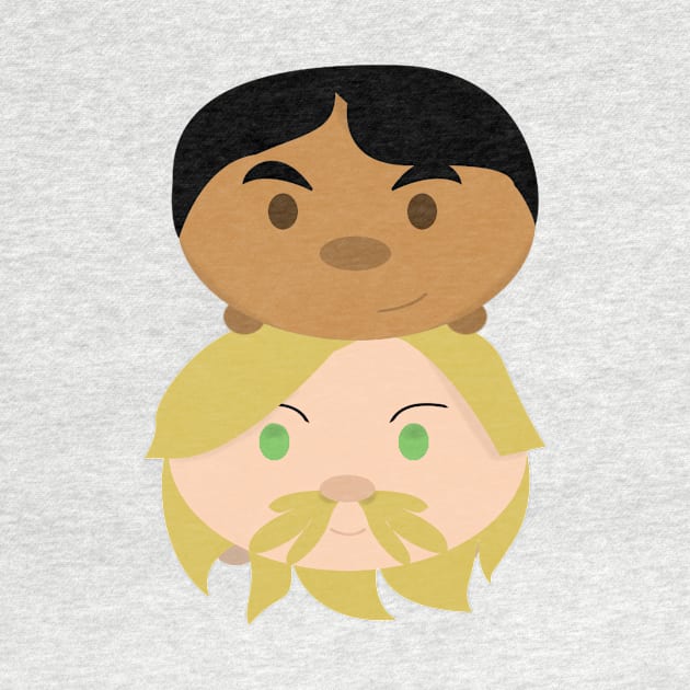 Lenny & Xavier TsumTsum by 10thVoyageStudios